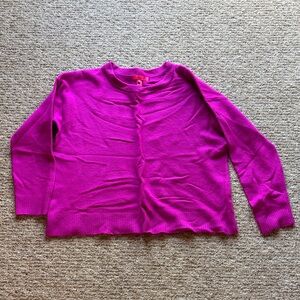 Lilly Pulitzer Bright Magenta Crewneck Sweater